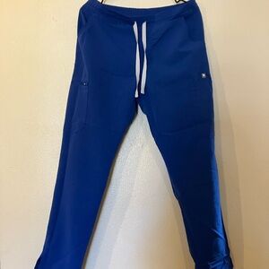 Figs Royal Blue Scrub Pants